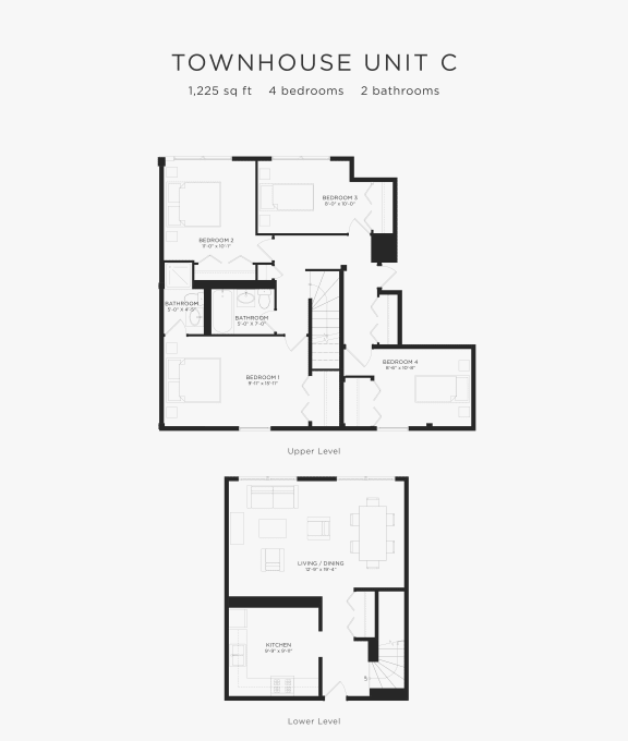 Townhouse Unit C at Eden Commons, Chicago, Illinois