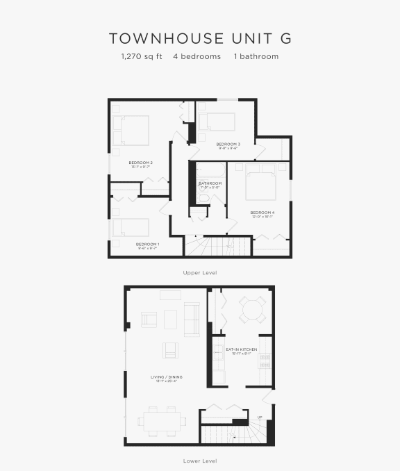 Townhouse Unit G at Eden Commons, Chicago, Illinois