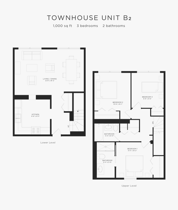Townnhouse Unit B2 at Eden Commons, Chicago, Illinois