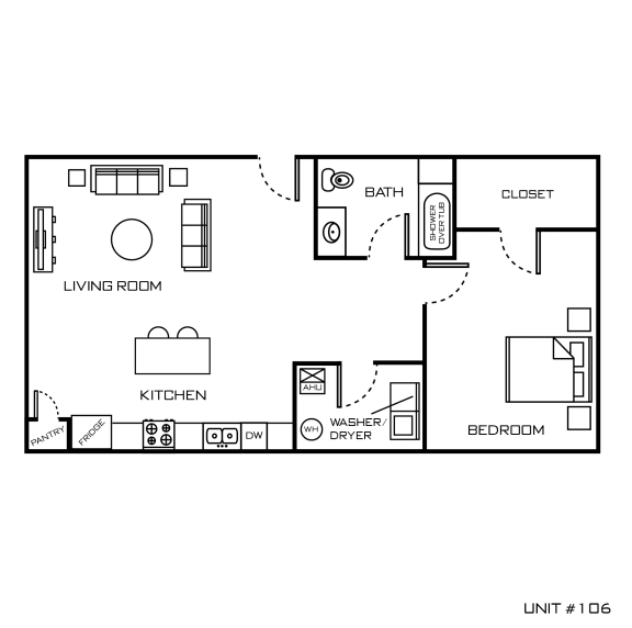 floor plan of an apartment