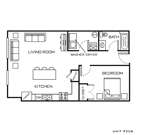 floor plan of an apartment
