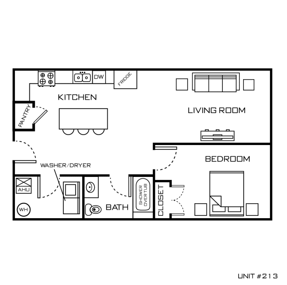 floor plan of an apartment
