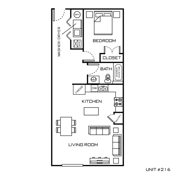 floor plan of an apartment