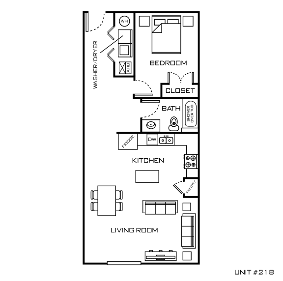 floor plan of an apartment