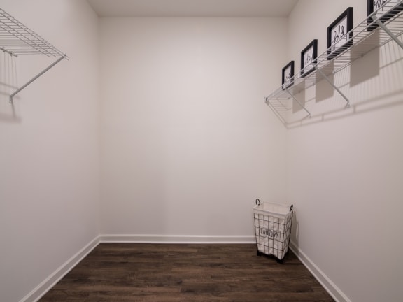 Closet area at Ardmore at the Trail, North Carolina