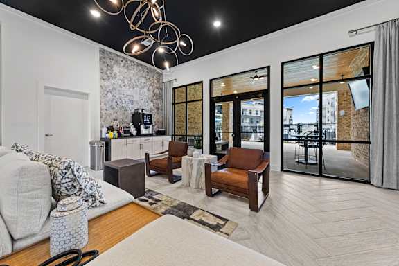 Modern Clubhouse at Views at Flowers, Clayton, 27527