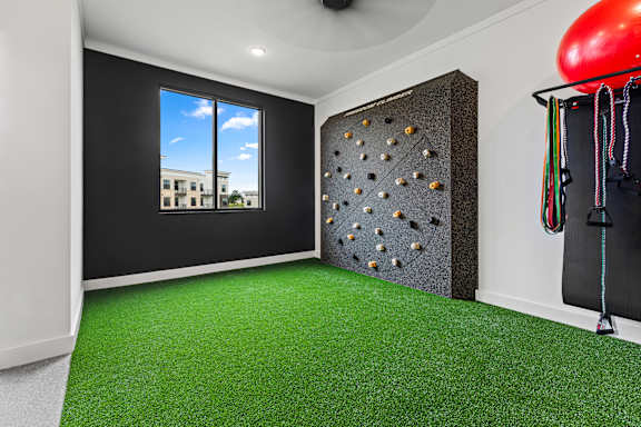 Yoga Studio at Views at Flowers, Clayton, North Carolina