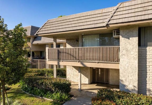 a balcony or terrace at homewood suites by hilton west palm beach at Mountainview Venture, Covina, CA