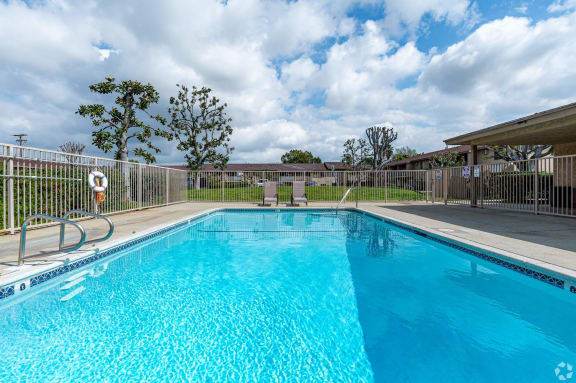 the swimming pool at our apartments at Huntington Terrace North Senior, California, 92648
