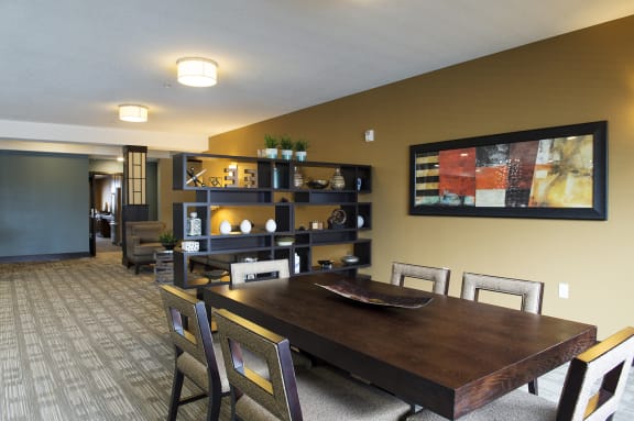 Mezzanine Lounge at The Flats at Cedar Grove, Eagan, MN