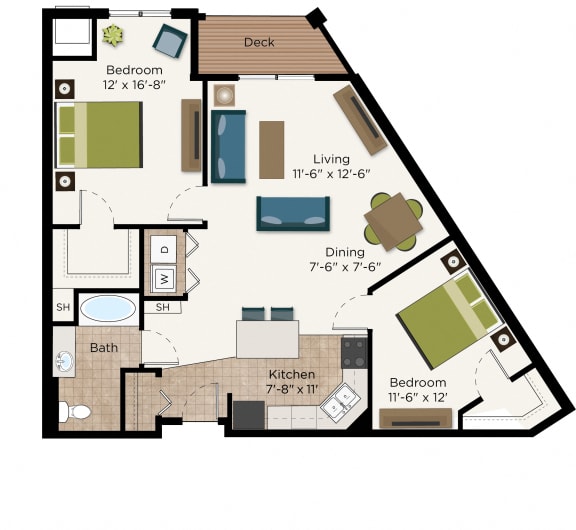 The Selby Floor Plan at The Communities of River Crossing, Saint Paul, MN