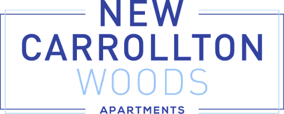 Blue Logo at New Carrollton Woods, Riverdale, 20737