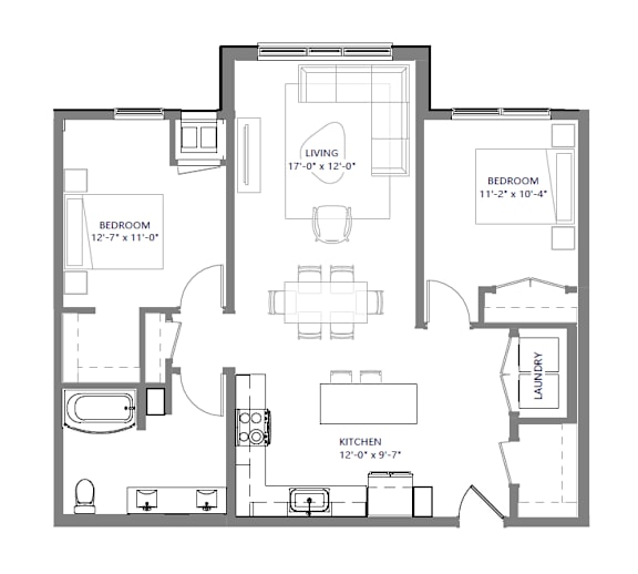 2 Bedroom