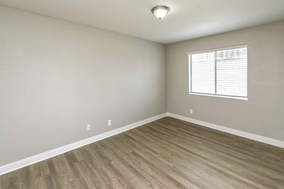 Plank flooring amenity -  beautiful newly-renovated one, two and three bedroom apartment townhomes with high-end finishes at Highpoint Apartments in Omaha, NE