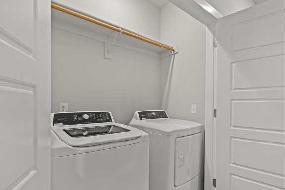 Two and three bedroom townhomes with in-unit washer and dryer at Hillcrest Village in Springdale, AR