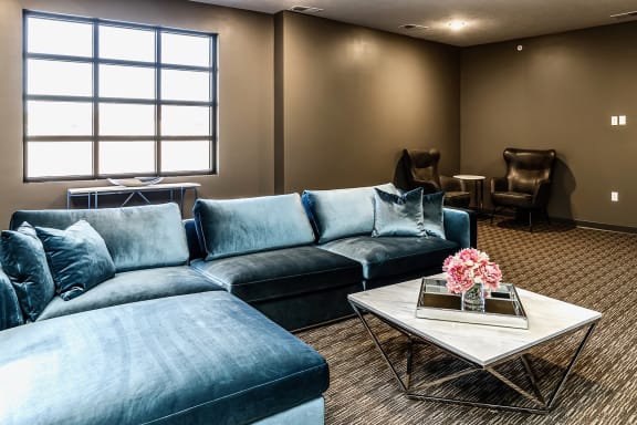 Viewing Room at The Apartments at Lux 96 in Papillion, NE