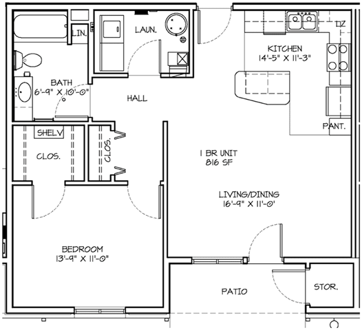 the floor plan of the second floor of the house showcasing the various configurations of bedrooms