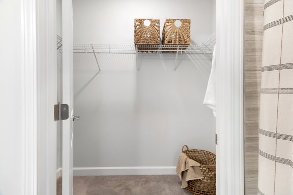Spacious Closets at Page Living at Pinnacle Hills at Rogers, AR