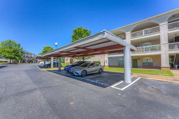 Covered Parking at Parham Pointe Apartments in Little Rock, AR