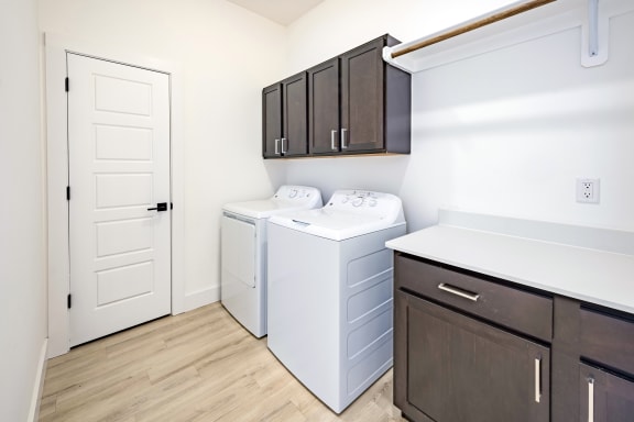 In-Unit Washer & Dryer at Parkside Row in Bentonville, AR