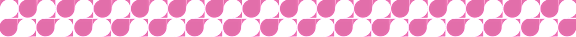 A pattern of pink and black shapes on a white background.