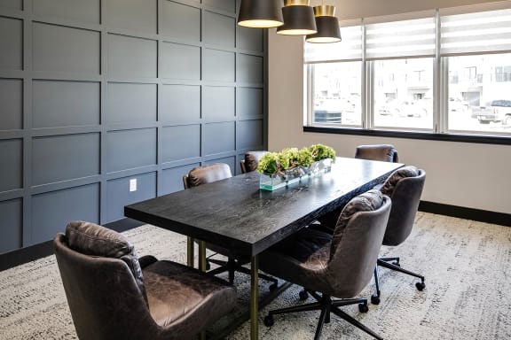 Conference Room at 148 Place Apartments in Omaha, NE