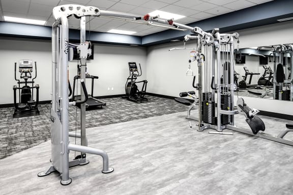 Fitness Center at 148 Place Apartments in Omaha, NE