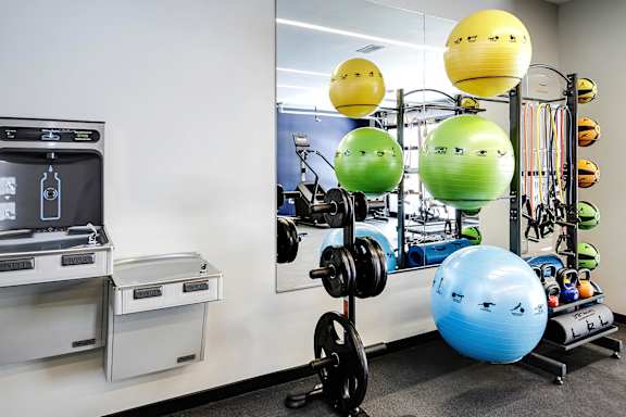 Fitness Center at The Artisan at 39th in Omaha, NE
