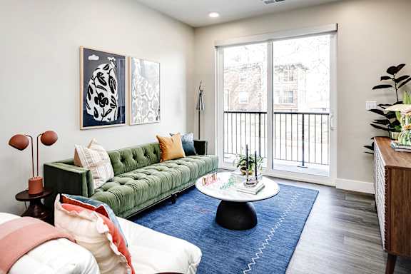 Juliette Balconies in Select Units at The Artisan at 39th in Omaha NE