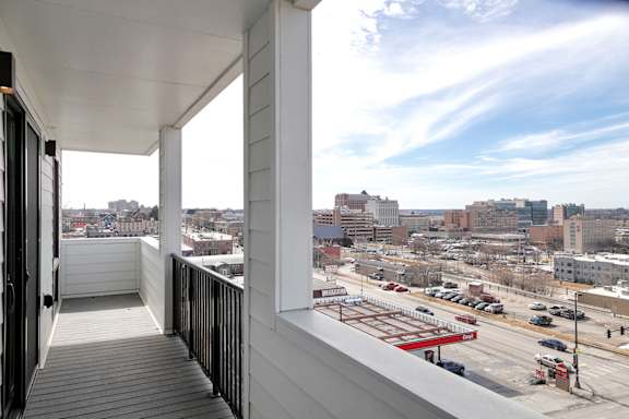 Balconies in Select Units at The Artisan at 39th in Omaha NE
