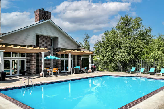 Pool Area at Autumn Grove Apartments, Nebraska, 68135