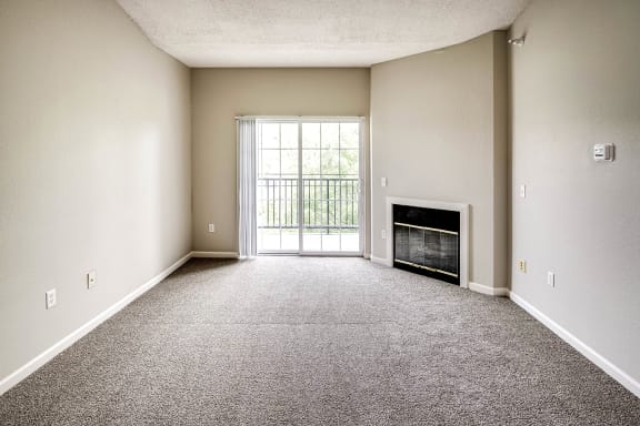 Fireplace at Autumn Grove Apartments, Nebraska