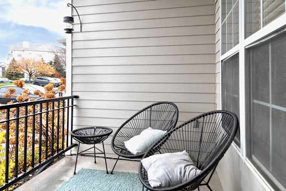 Porch at Autumn Grove Apartments, Omaha, 68135