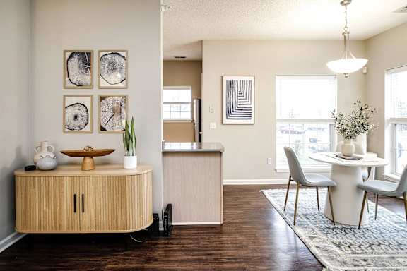 Wooden Floor at Autumn Grove Apartments, Omaha