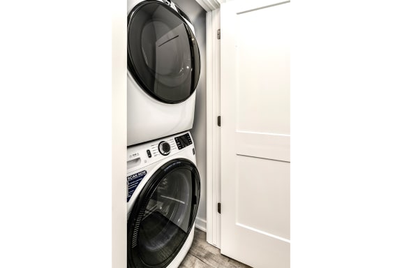Stackable In-Unit Washer and Dryer at Belle Point in Bellevue, NE