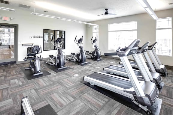 Two fitness centers at East Lake Flats in Lincoln, NE