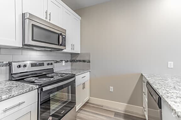 New one and two bedroom apartment homes in Downtown Elkhorn, NE