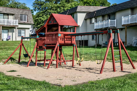 Kids park at Fairway Apartments in Ralston, NE