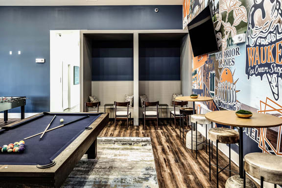 Game Room at The Fireside at Waukee in Waukee, IA