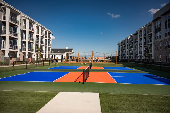 Pickleball Court at Fireside at Waukee in Waukee, IA