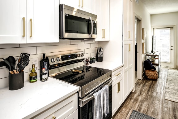 Designer Cabinetry at The Fireside at Waukee in Waukee, IA