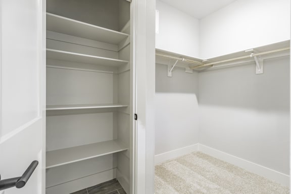 Spacious Walk-In Closets at Hawthorne Heights in Bentonville, AR