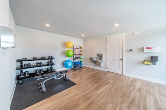 Fitness Center at Hawthorne Heights in Bentonville, AR
