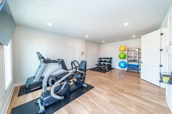 Fitness Center at Hawthorne Heights in Bentonville, AR