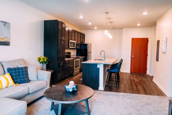 Luxury vinyl apartments at Heartland Flats in Beatrice, NE
