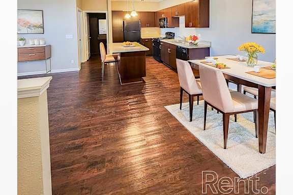 Hardwood floors at Legacy Commons, Omaha, Nebraska