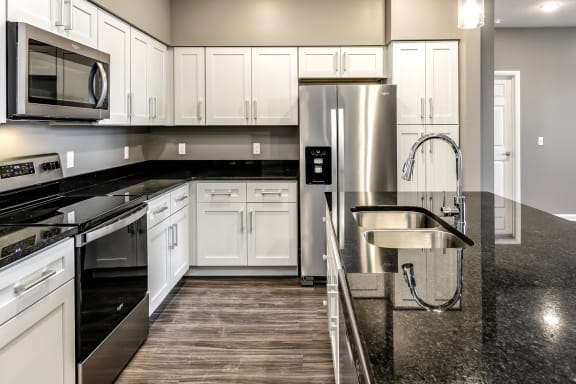 Stainless Steel Appliances at The Apartments at Lux 96 in Papillion, NE