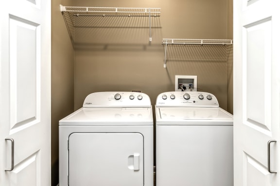 In-Unit Washer & Dryer at The Apartments at Lux 96 in Papillion, NE