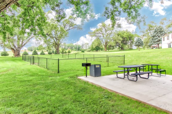 Dog park at Oakwood Trail Apartments in Omaha, NE