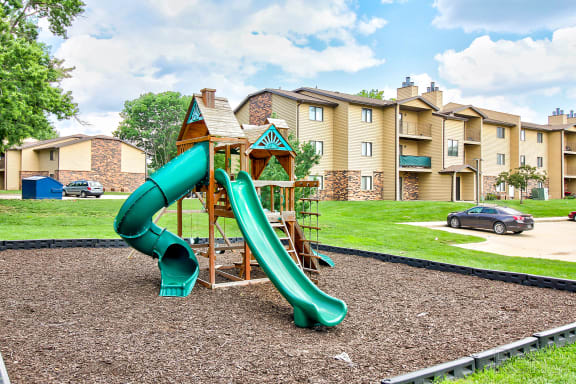 Playground at Oakwood Trail Apartments in Omaha, NE